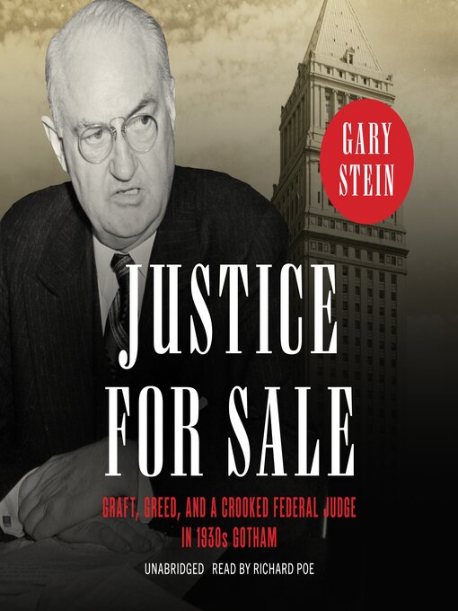 Title details for Justice for Sale by Gary Stein - Wait list